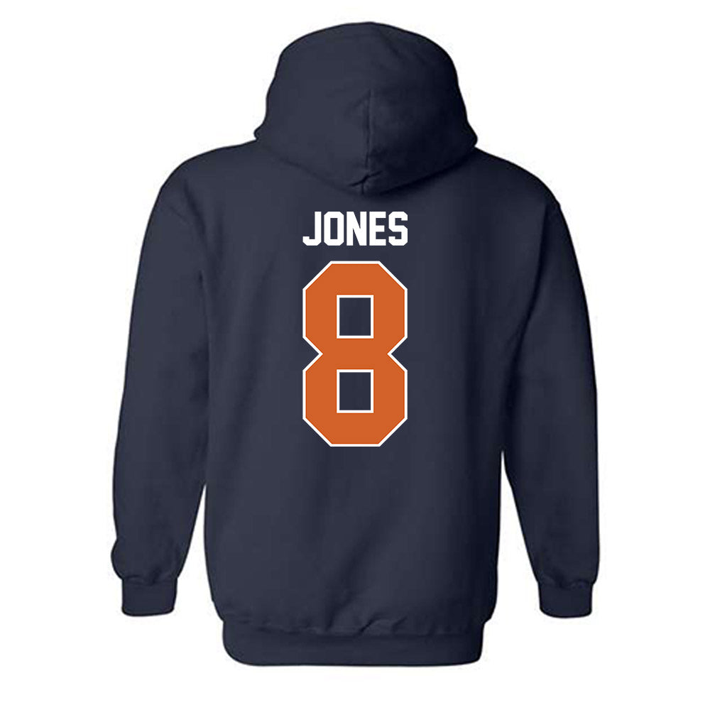 Wheaton IL - NCAA Men's Soccer : Timothy Jones - Classic Shersey Hooded Sweatshirt-1