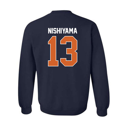 Wheaton IL - NCAA Women's Soccer : Danie Nishiyama - Classic Shersey Crewneck Sweatshirt-1