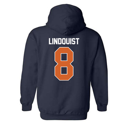 Wheaton IL - NCAA Women's Soccer : Lily Lindquist - Classic Shersey Hooded Sweatshirt-1