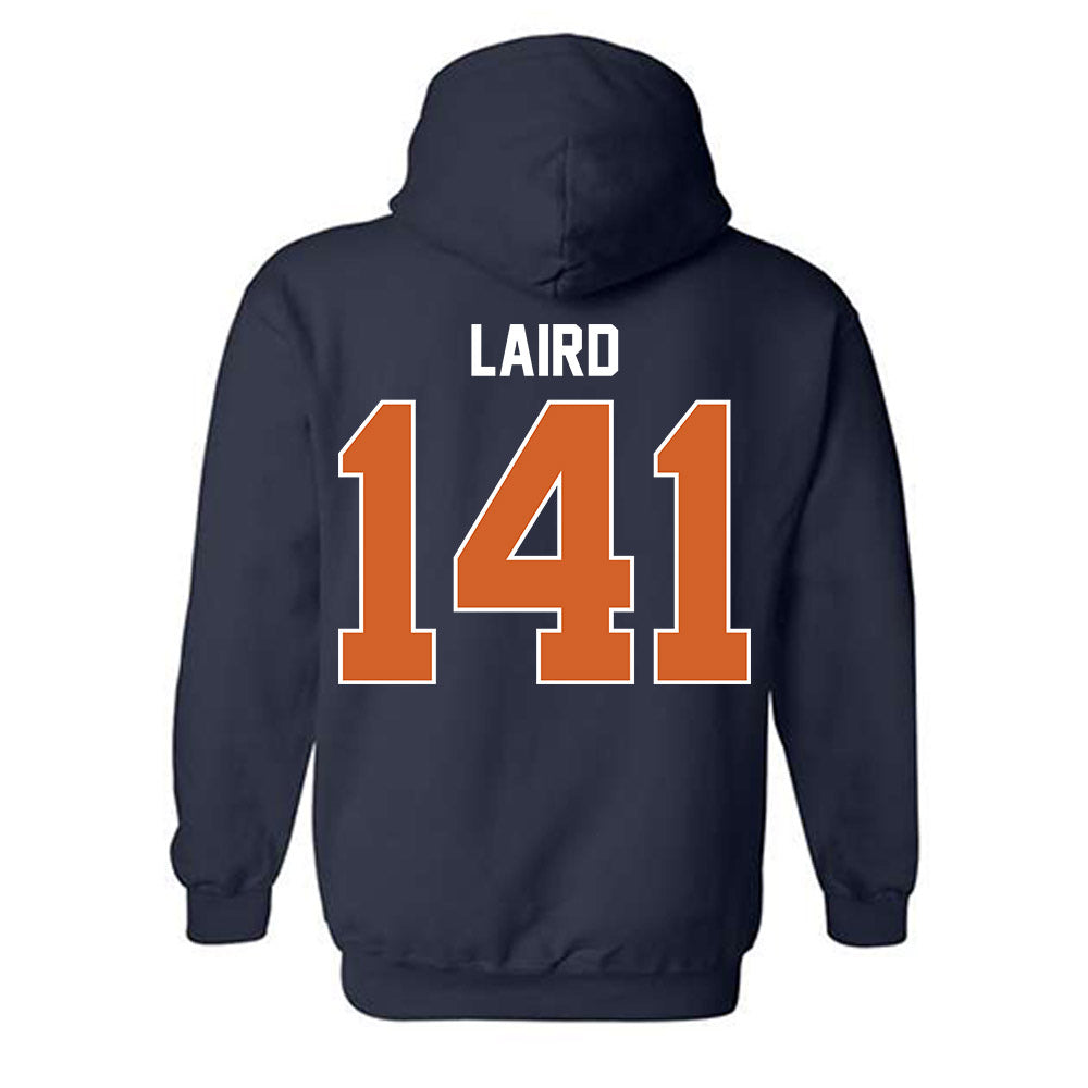 Wheaton IL - NCAA Wrestling : Aidan Laird - Classic Shersey Hooded Sweatshirt-1