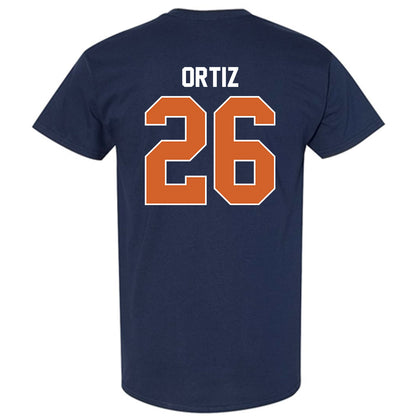 Wheaton IL - NCAA Baseball : Joshua Ortiz - Classic Shersey T-Shirt-1