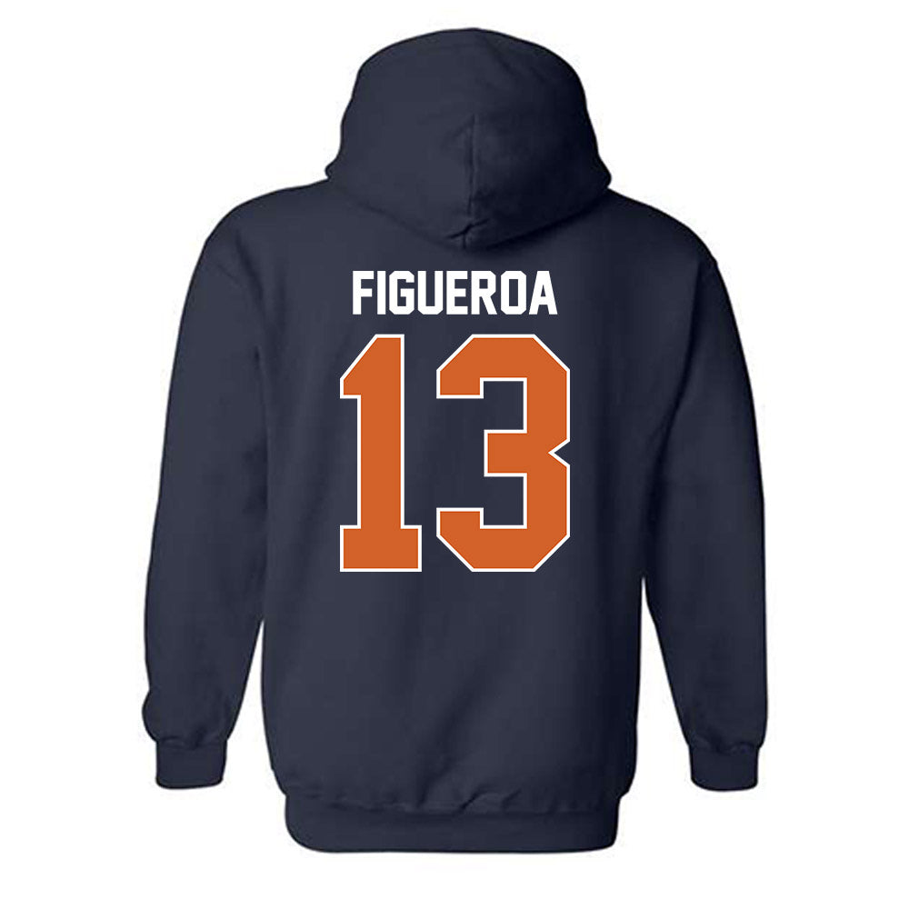 Wheaton IL - NCAA Softball : Olivia Figueroa - Classic Shersey Hooded Sweatshirt-1