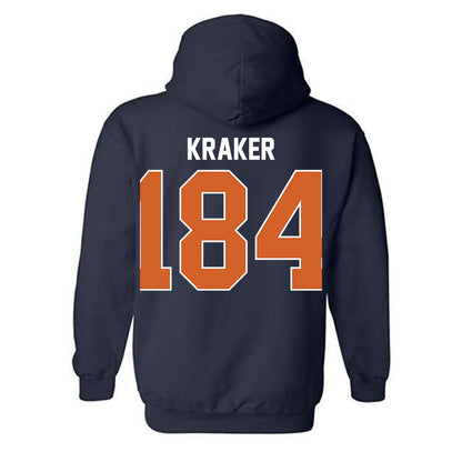 Wheaton IL - NCAA Wrestling : Jacob Kraker - Classic Shersey Hooded Sweatshirt-1
