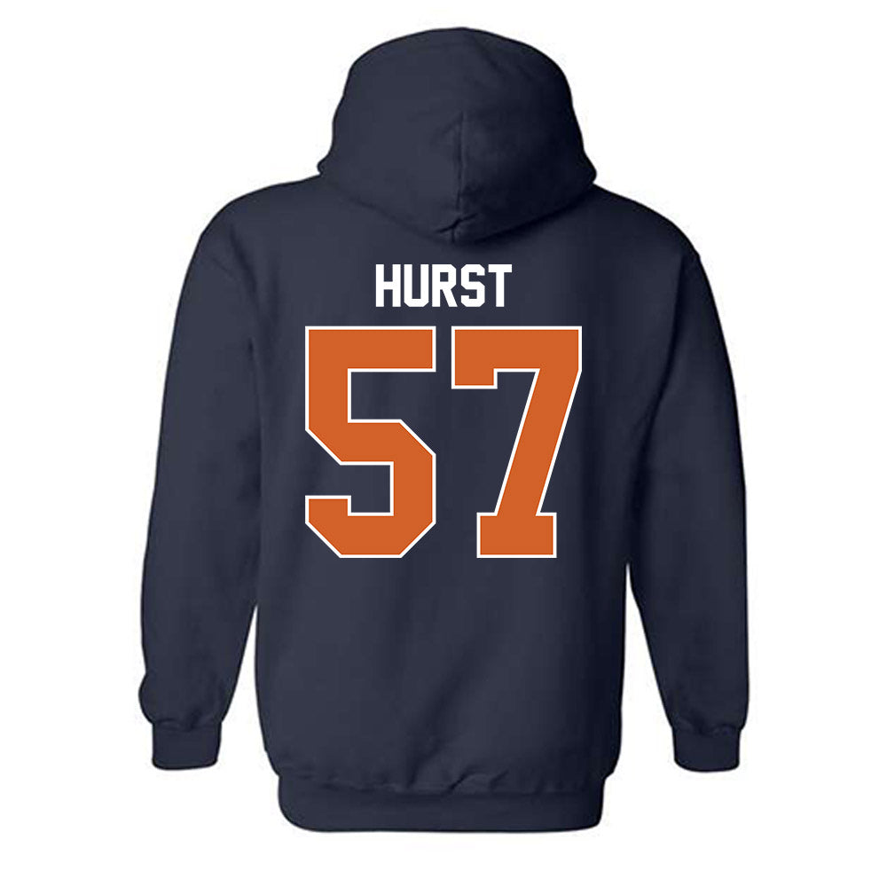 Wheaton IL - NCAA Football : Jonathan Hurst - Classic Shersey Hooded Sweatshirt-1