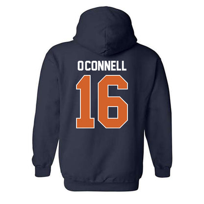 Wheaton IL - NCAA Football : Seamus O'Connell - Classic Shersey Hooded Sweatshirt-1