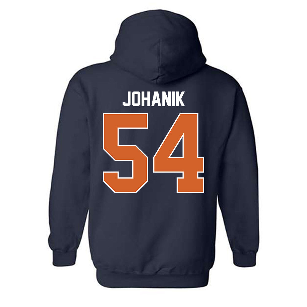 Wheaton IL - NCAA Football : Peter Johanik - Classic Shersey Hooded Sweatshirt-1