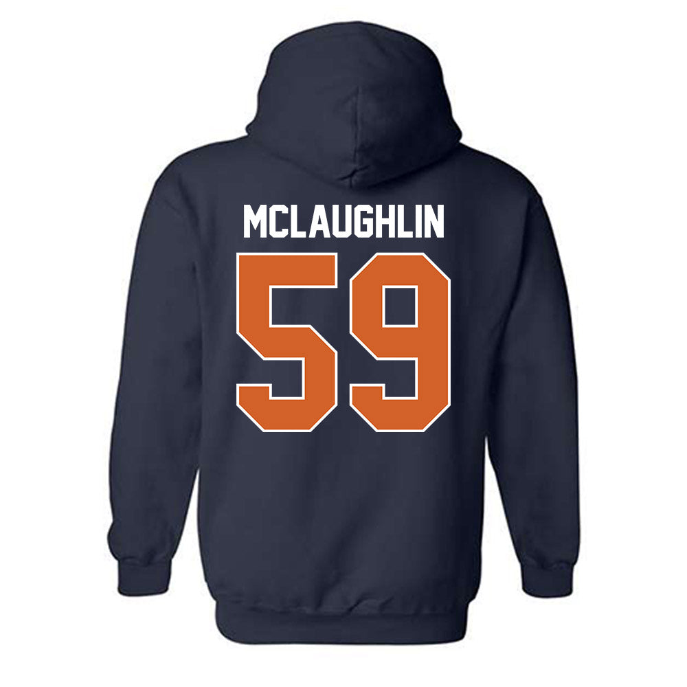 Wheaton IL - NCAA Football : Dawson McLaughlin - Classic Shersey Hooded Sweatshirt-1