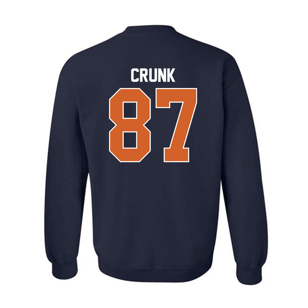 Wheaton IL - NCAA Football : Ethan Crunk - Classic Shersey Crewneck Sweatshirt-1
