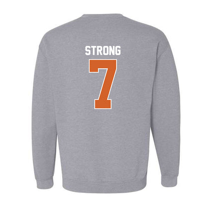 Wheaton IL - NCAA Women's Soccer : Calah Strong - Classic Shersey Crewneck Sweatshirt-1