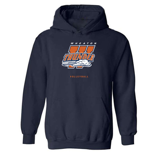 Wheaton IL - NCAA Women's Volleyball : Lacey Higgins - Classic Shersey Hooded Sweatshirt-0