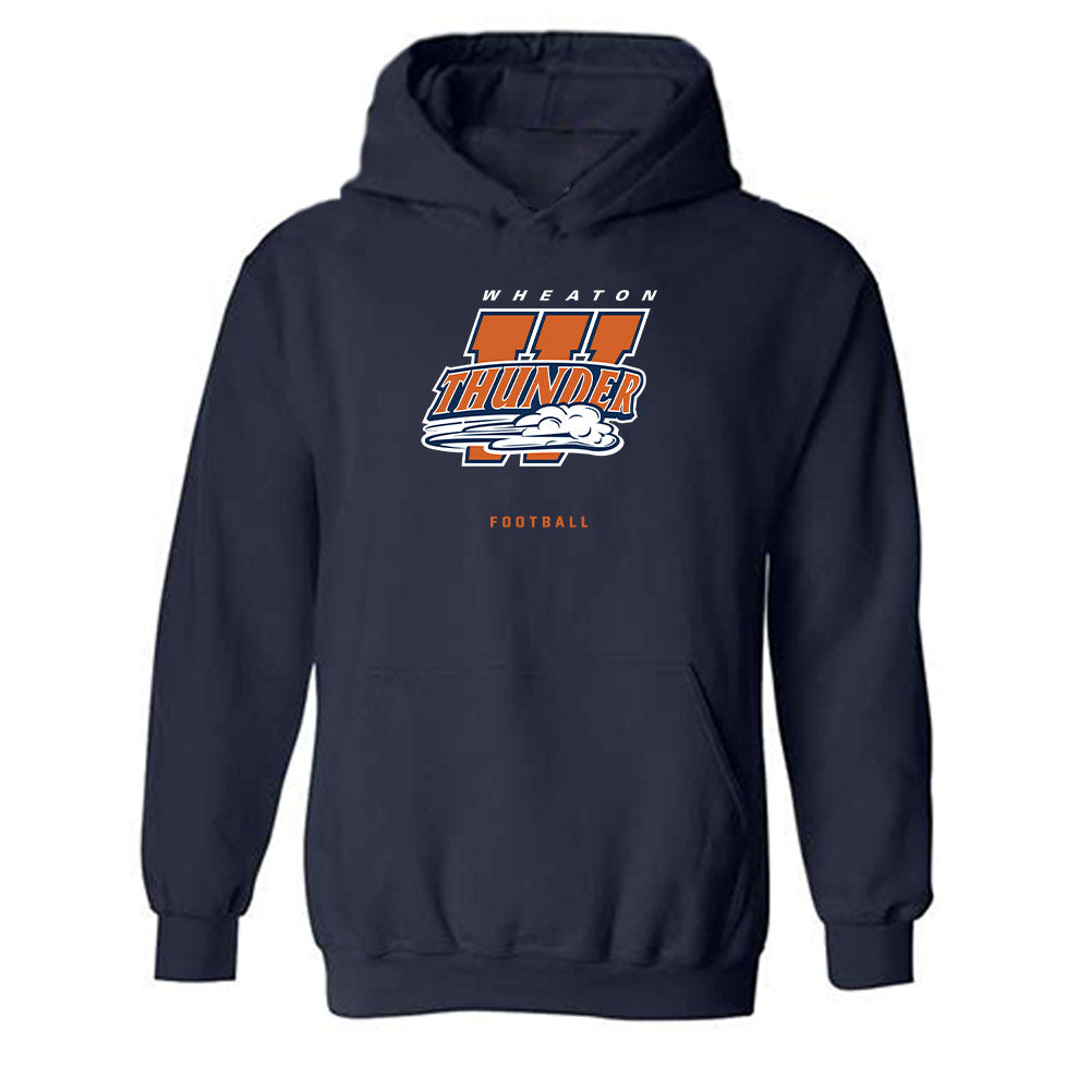 Wheaton IL - NCAA Football : Peter Johanik - Classic Shersey Hooded Sweatshirt-0