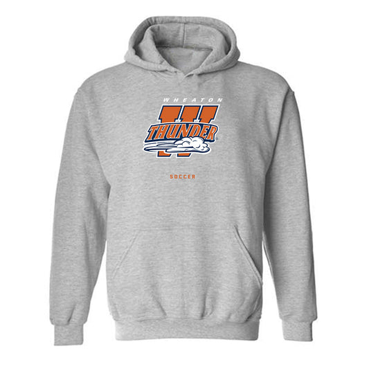 Wheaton IL - NCAA Women's Soccer : Calah Strong - Classic Shersey Hooded Sweatshirt-0