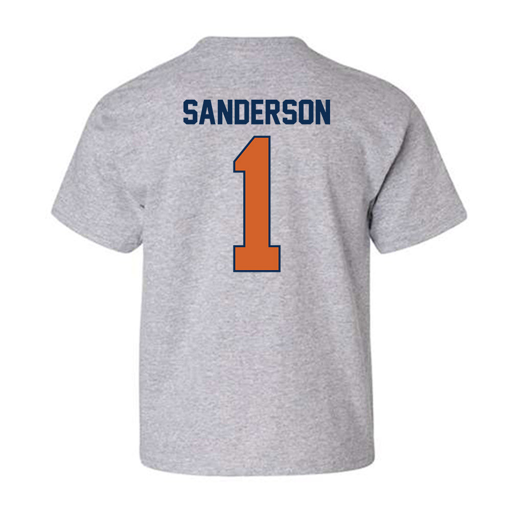 Wheaton IL - NCAA Women's Volleyball : Sarah Sanderson - Classic Shersey Youth T-Shirt-1