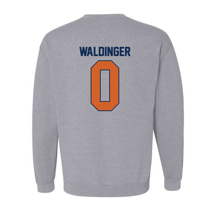 Wheaton IL - NCAA Football : Jake Waldinger - Classic Shersey Crewneck Sweatshirt-1