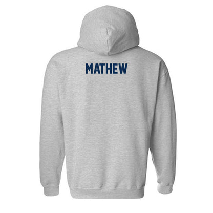 Wheaton IL - NCAA Men's Tennis : Elliot Mathew - Classic Shersey Hooded Sweatshirt-1