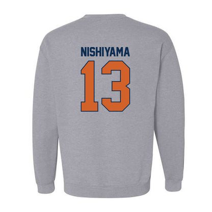 Wheaton IL - NCAA Women's Soccer : Danie Nishiyama - Classic Shersey Crewneck Sweatshirt-1