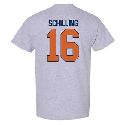 Wheaton IL - NCAA Football : Rich Schilling - Classic Shersey T-Shirt-1
