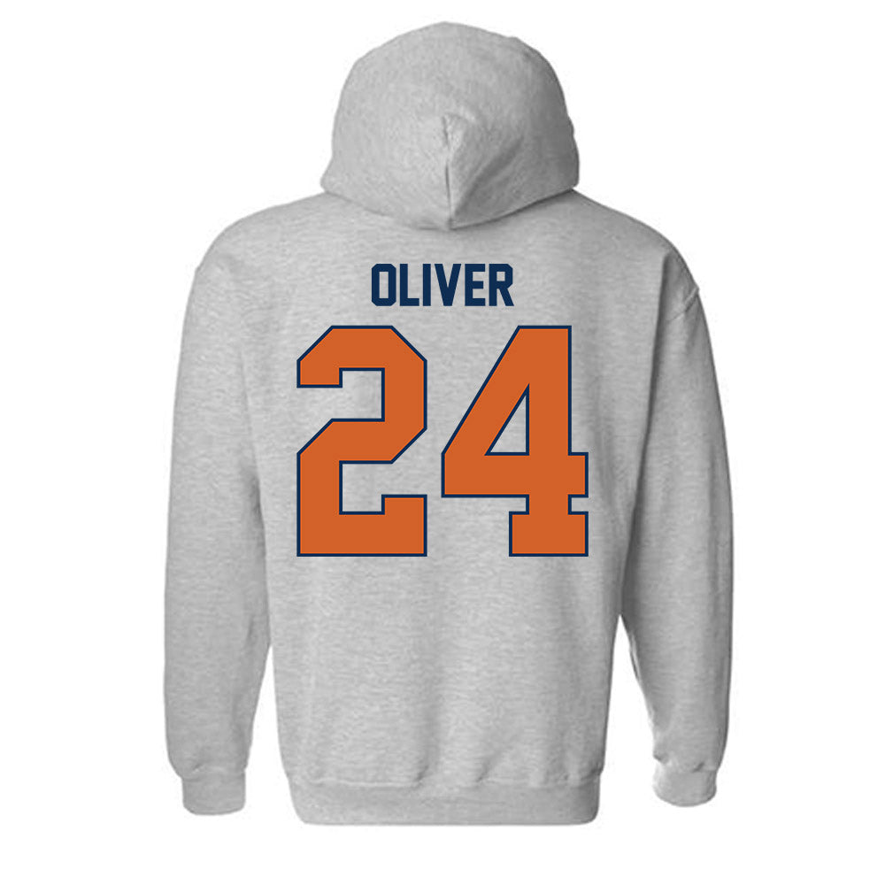 Wheaton IL - NCAA Women's Basketball : Kate Oliver - Classic Shersey Hooded Sweatshirt-1