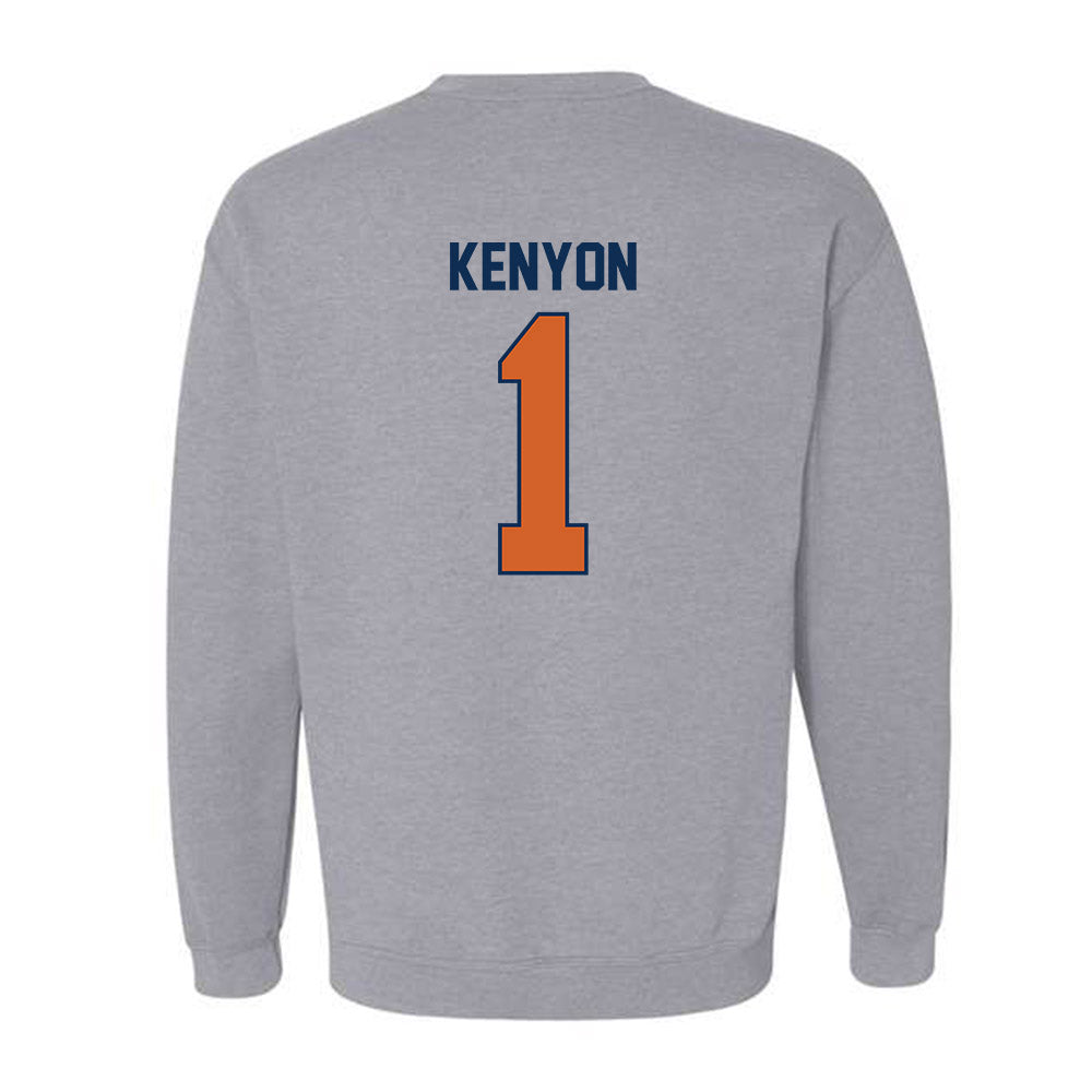 Wheaton IL - NCAA Football : Ryan Kenyon - Classic Shersey Crewneck Sweatshirt-1