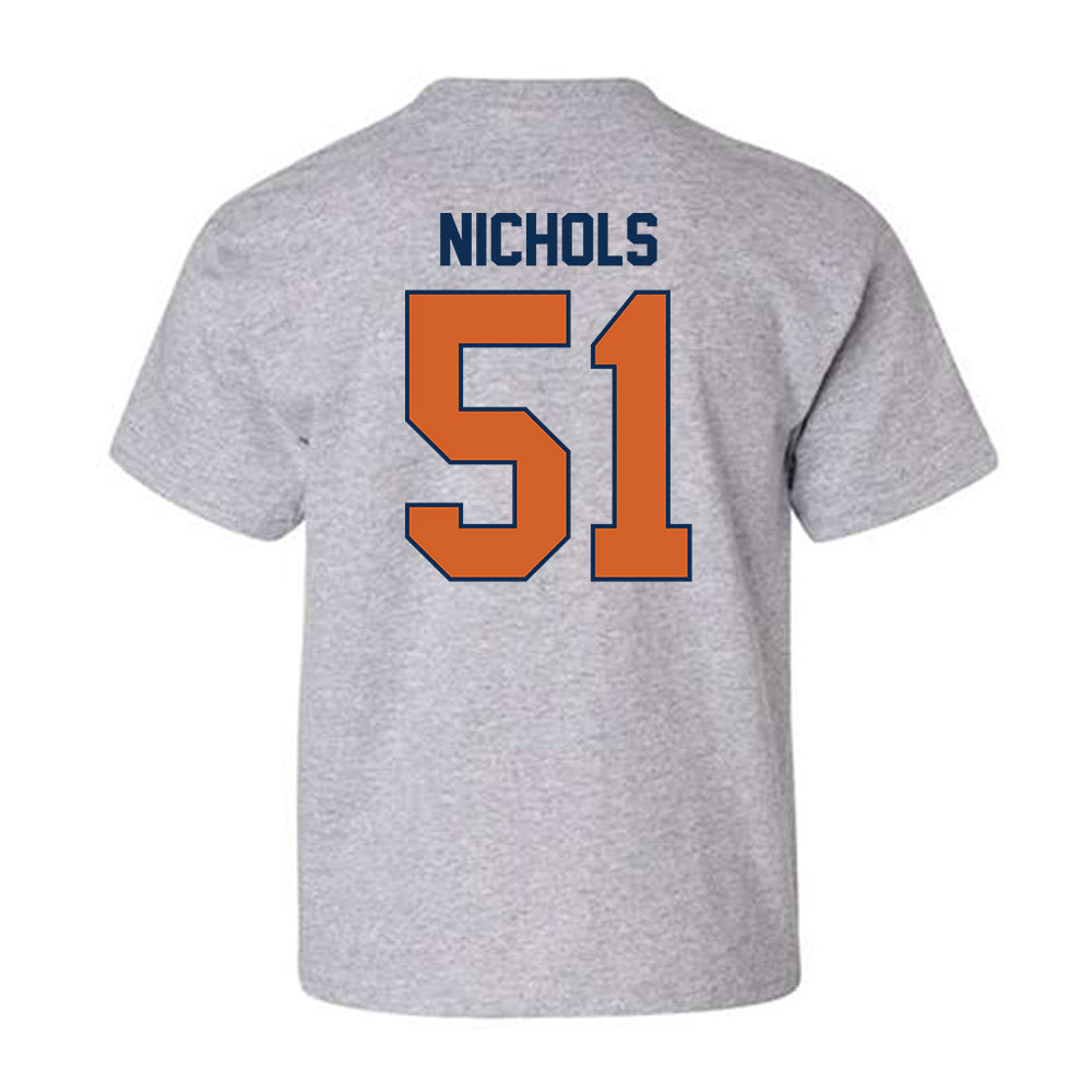 Wheaton IL - NCAA Football : JT Nichols - Classic Shersey Youth T-Shirt-1