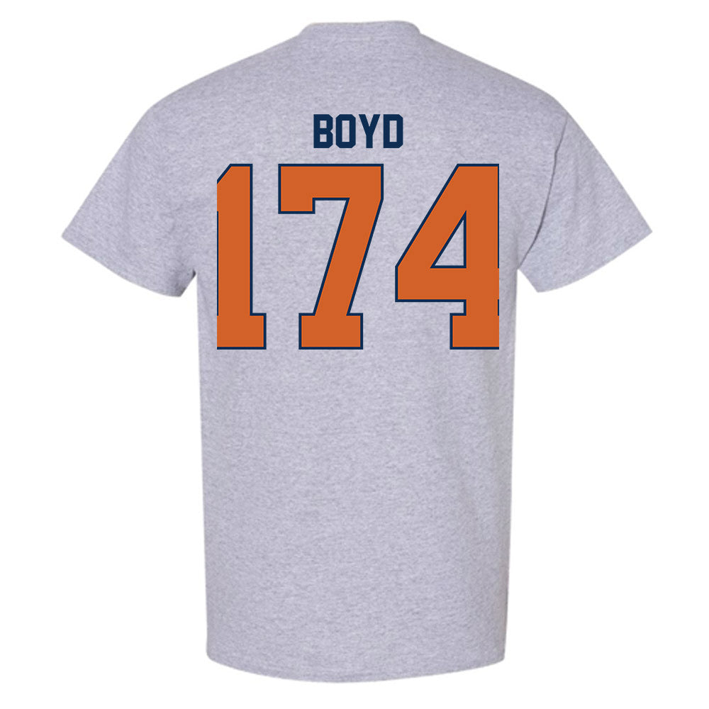 Wheaton IL - NCAA Wrestling : Garrett Boyd - Classic Shersey T-Shirt-1
