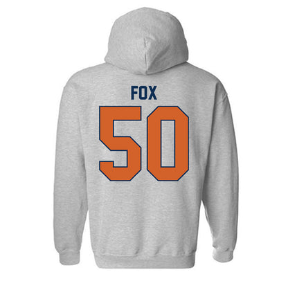 Wheaton IL - NCAA Football : Luke Fox - Classic Shersey Hooded Sweatshirt-1