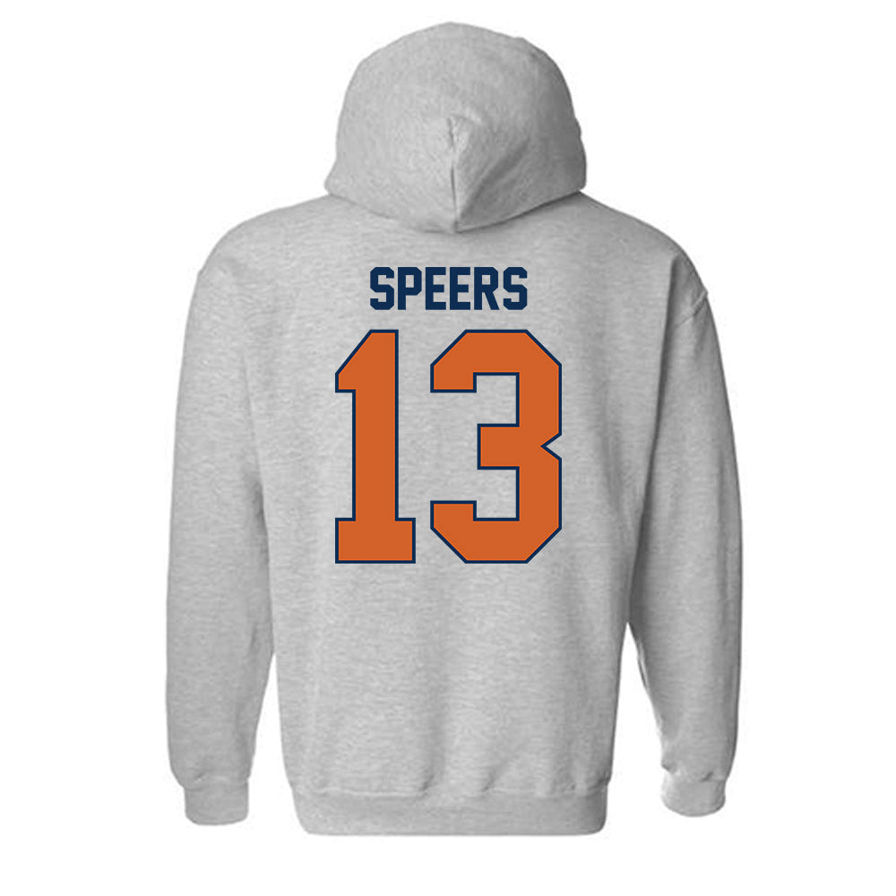 Wheaton IL - NCAA Men's Basketball : Jack Speers - Classic Shersey Hooded Sweatshirt-1