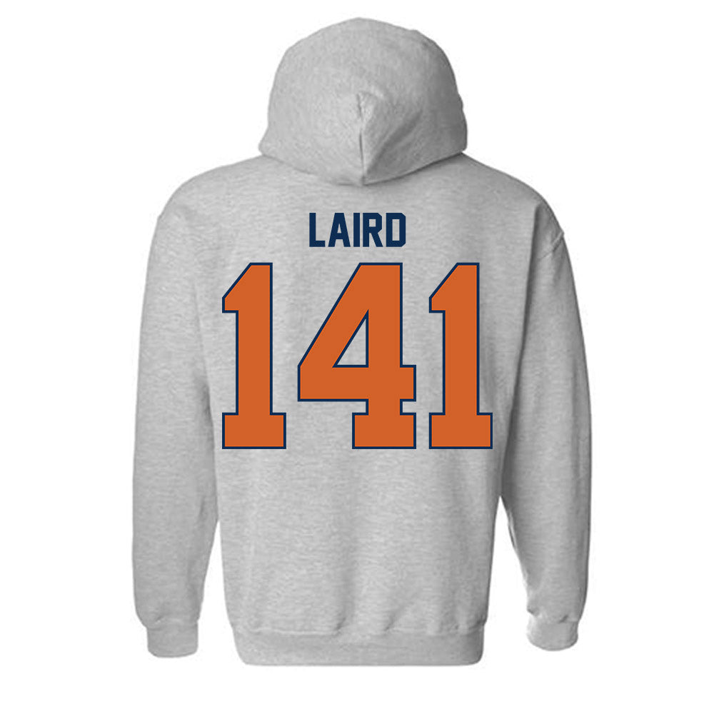 Wheaton IL - NCAA Wrestling : Aidan Laird - Classic Shersey Hooded Sweatshirt-1