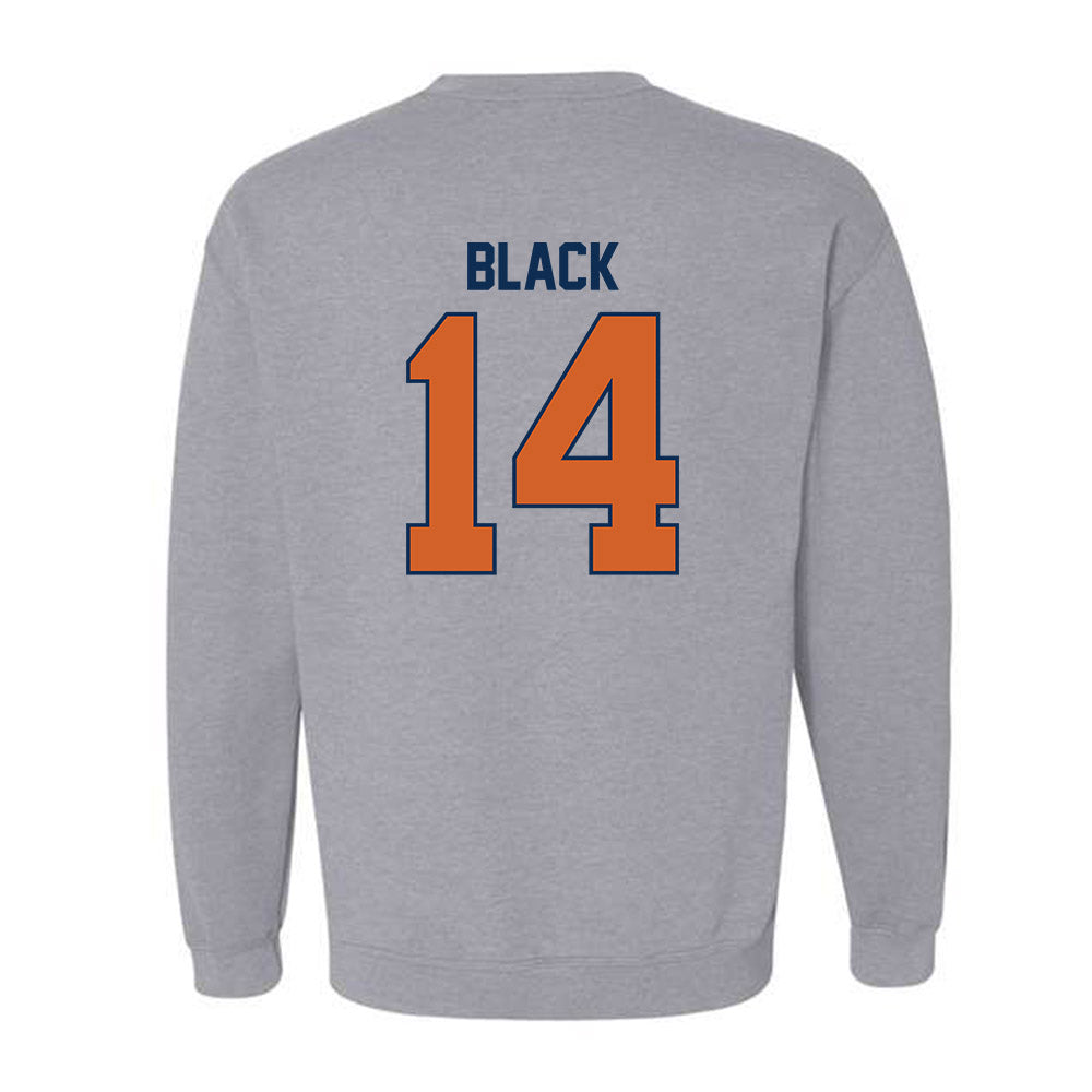 Wheaton IL - NCAA Football : Reid Black - Classic Shersey Crewneck Sweatshirt-1
