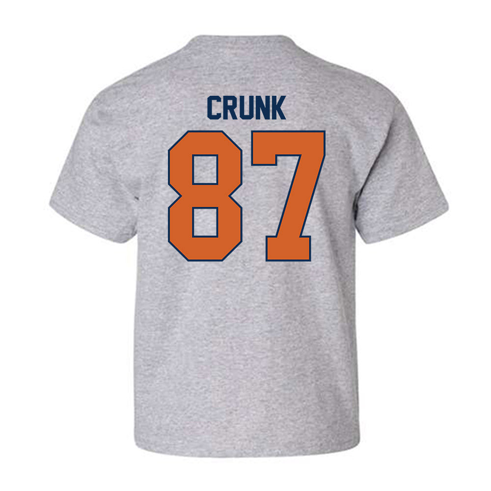 Wheaton IL - NCAA Football : Ethan Crunk - Classic Shersey Youth T-Shirt-1