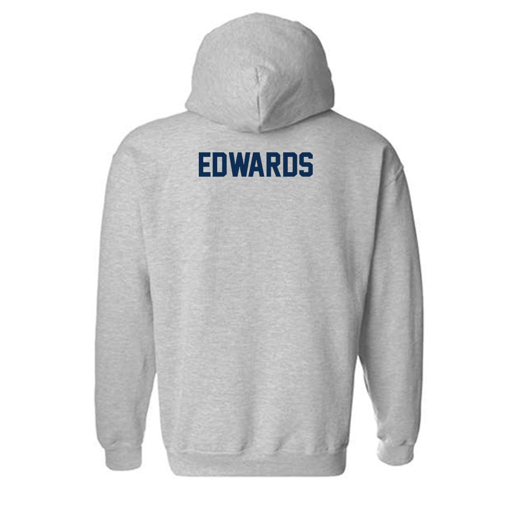 Wheaton IL - NCAA Men's Swimming & Diving : Lucas Edwards - Classic Shersey Hooded Sweatshirt-1