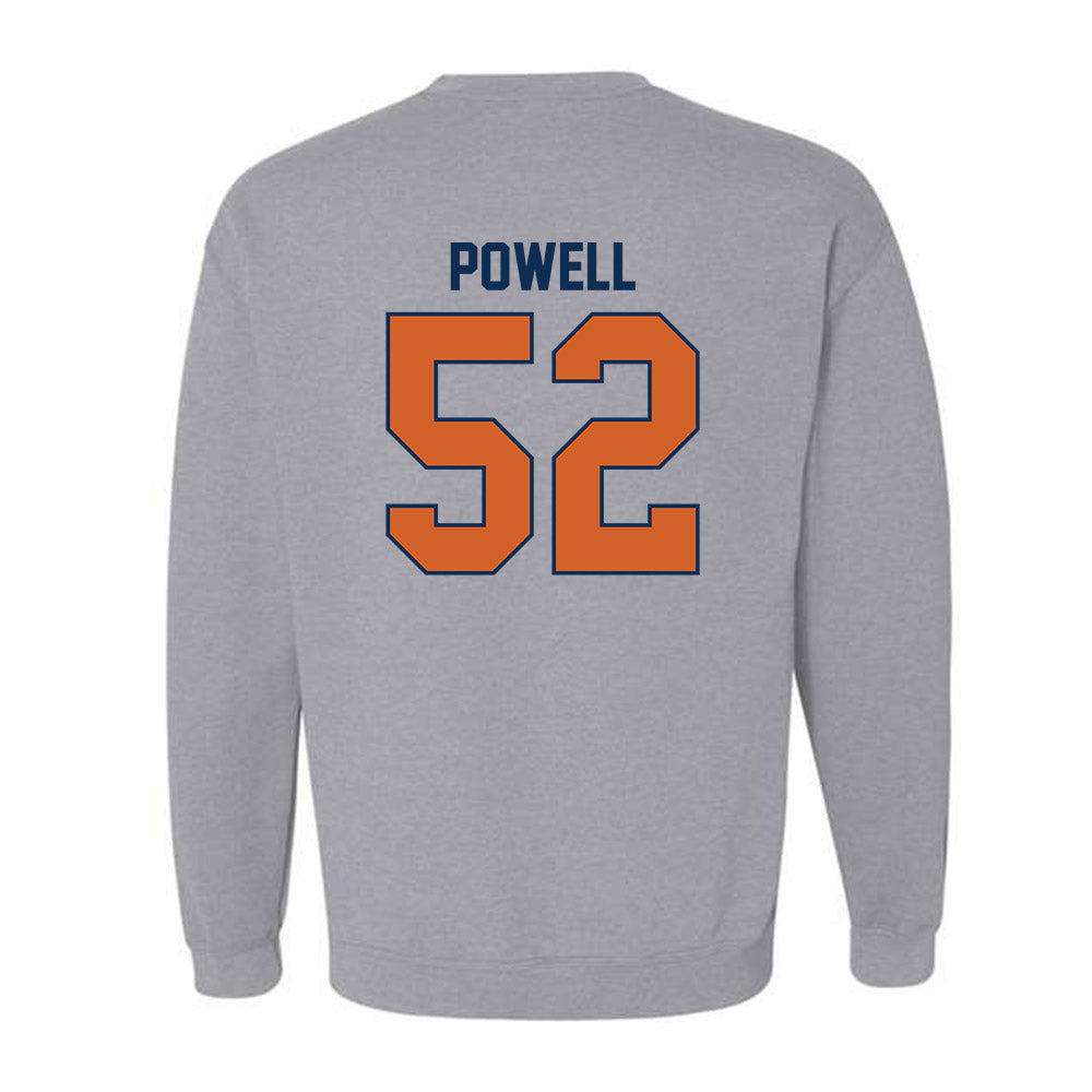 Wheaton IL - NCAA Football : Jaxon Powell - Classic Shersey Crewneck Sweatshirt-1