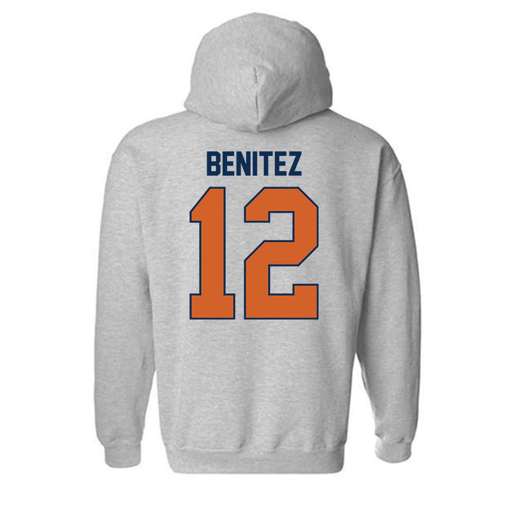 Wheaton IL - NCAA Women's Basketball : Emma Benitez - Classic Shersey Hooded Sweatshirt-1