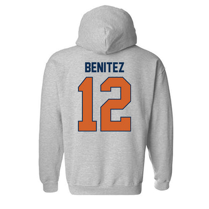 Wheaton IL - NCAA Women's Basketball : Emma Benitez - Classic Shersey Hooded Sweatshirt-1