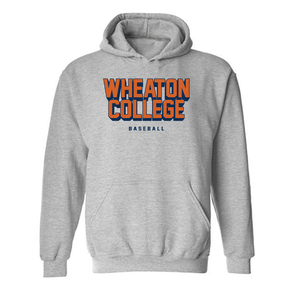 Wheaton IL - NCAA Baseball : Cole Daggett - Classic Shersey Hooded Sweatshirt-0