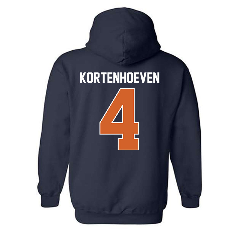 Wheaton IL - NCAA Football : Seth Kortenhoeven - Classic Shersey Hooded Sweatshirt-1