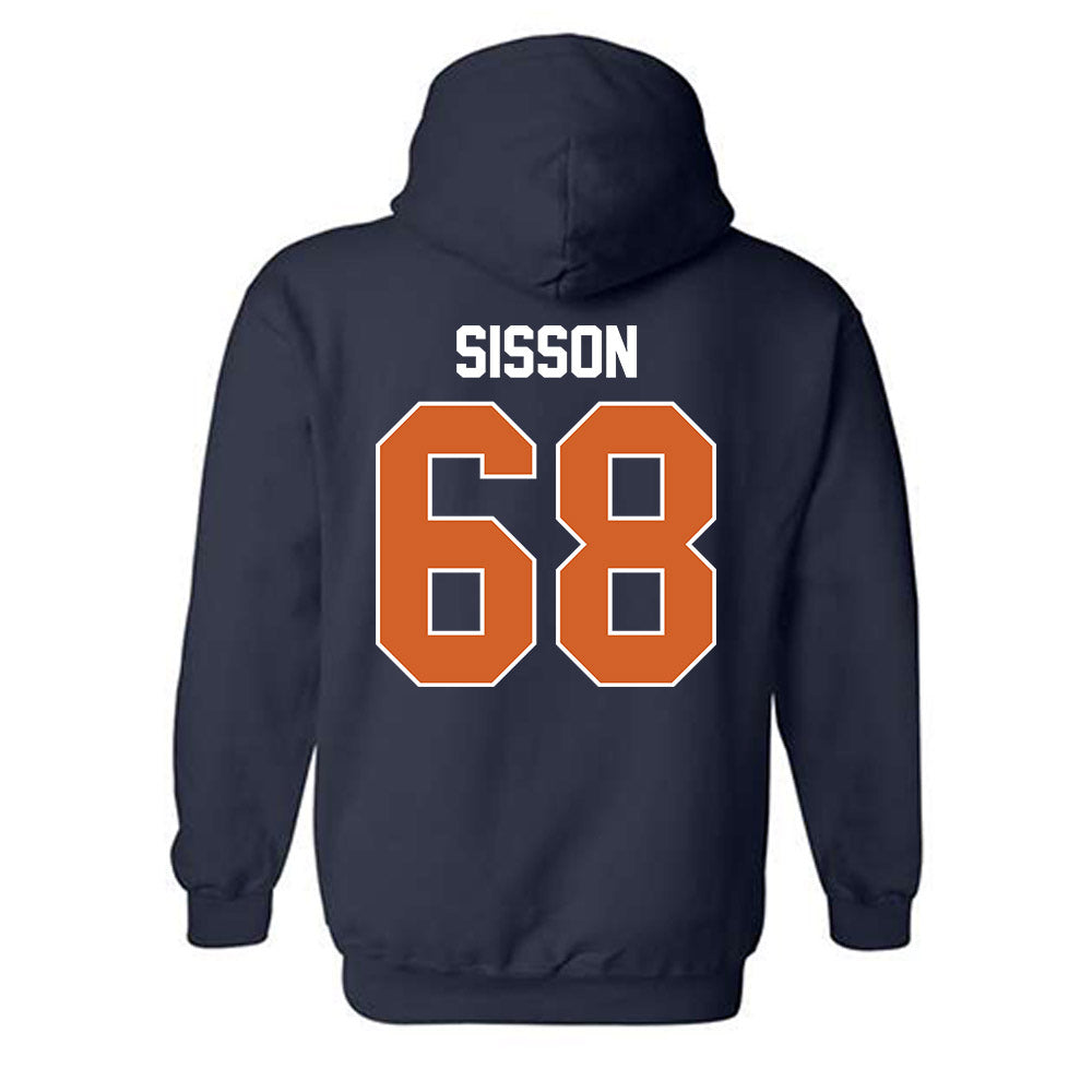 Wheaton IL - NCAA Football : Drew Sisson - Classic Shersey Hooded Sweatshirt-1