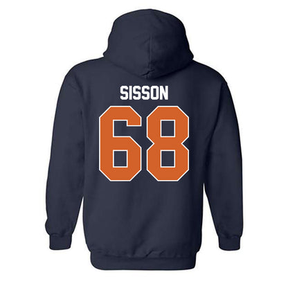 Wheaton IL - NCAA Football : Drew Sisson - Classic Shersey Hooded Sweatshirt-1