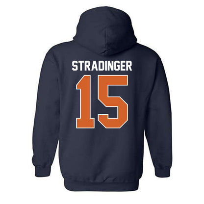 Wheaton IL - NCAA Women's Basketball : Ann Magee Stradinger - Classic Shersey Hooded Sweatshirt-1