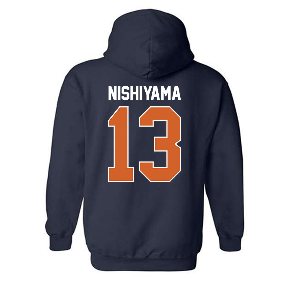 Wheaton IL - NCAA Women's Soccer : Danie Nishiyama - Classic Shersey Hooded Sweatshirt-1