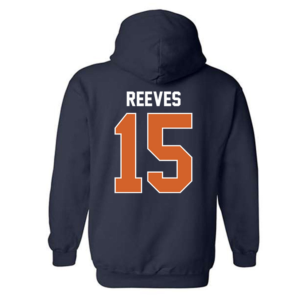 Wheaton IL - NCAA Football : Eli Reeves - Classic Shersey Hooded Sweatshirt-1