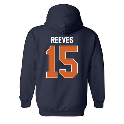 Wheaton IL - NCAA Football : Eli Reeves - Classic Shersey Hooded Sweatshirt-1