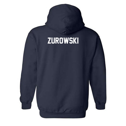 Wheaton IL - NCAA Women's Swimming & Diving : Kate Zurowski - Classic Shersey Hooded Sweatshirt-1