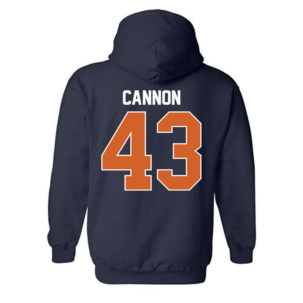 Wheaton IL - NCAA Football : Dimitri Cannon - Classic Shersey Hooded Sweatshirt-1