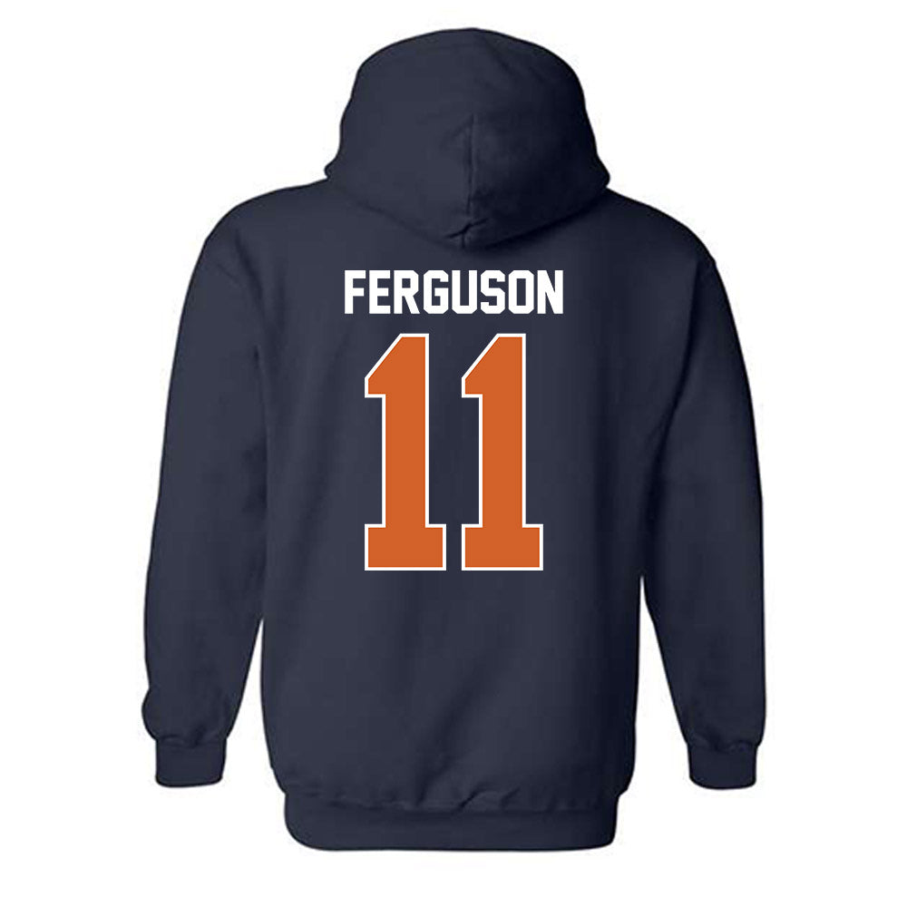 Wheaton IL - NCAA Men's Basketball : Ty Ferguson - Classic Shersey Hooded Sweatshirt-1