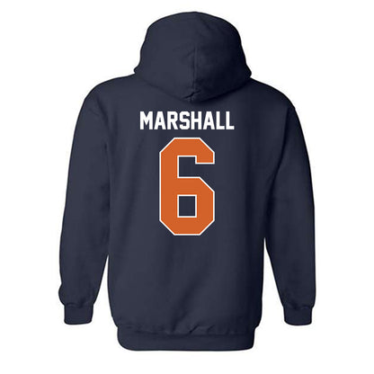 Wheaton IL - NCAA Softball : Makenna Marshall - Classic Shersey Hooded Sweatshirt-1