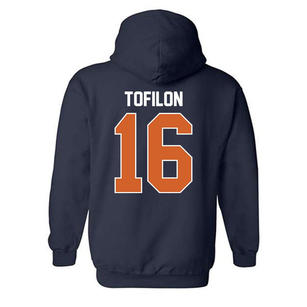 Wheaton IL - NCAA Women's Soccer : Cami Tofilon - Classic Shersey Hooded Sweatshirt-1