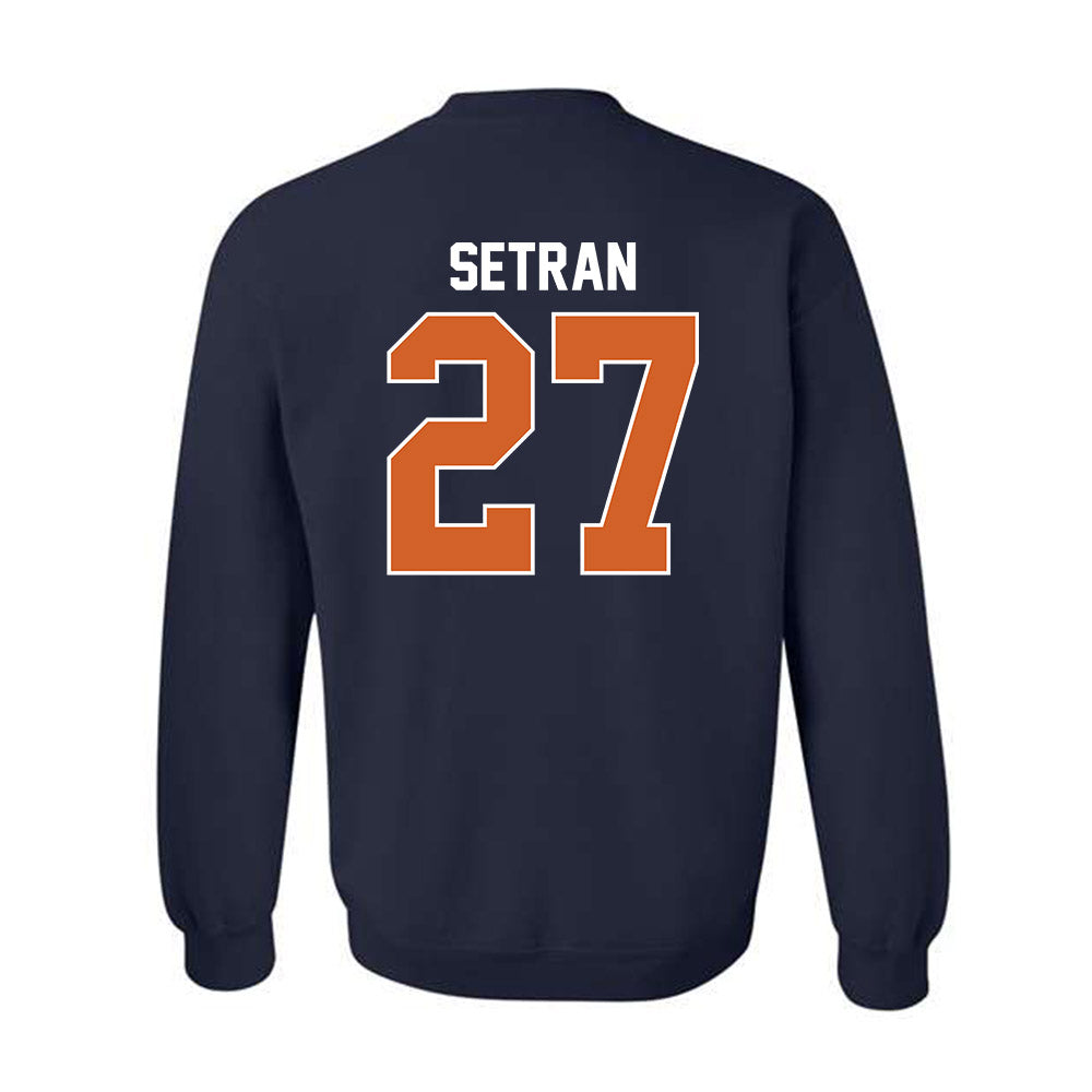 Wheaton IL - NCAA Women's Soccer : Emily Setran - Classic Shersey Crewneck Sweatshirt-1