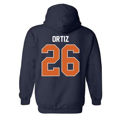 Wheaton IL - NCAA Baseball : Joshua Ortiz - Classic Shersey Hooded Sweatshirt-1