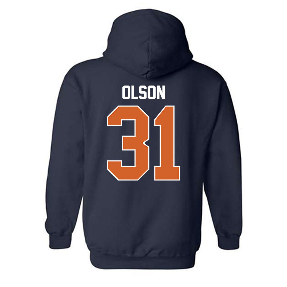 Wheaton IL - NCAA Men's Basketball : Jace Olson - Classic Shersey Hooded Sweatshirt-1
